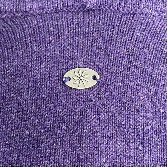 Athleta 'All I Want' Purple Cowl Sweater Tunic - Picture 8 of 11